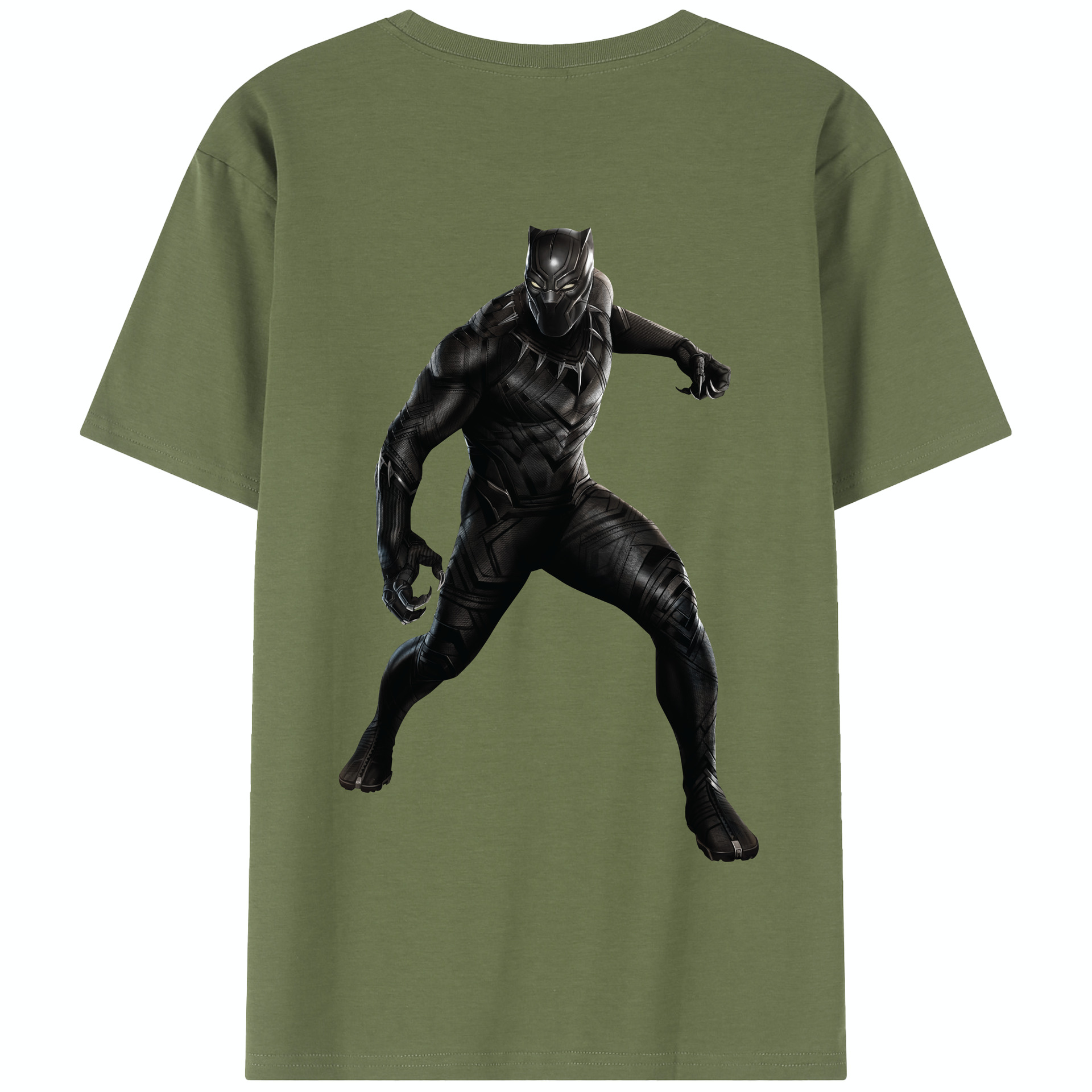 （画像用） アベンジャーズ The Avengers 綿100％半袖Tシャツ（背面プリント）